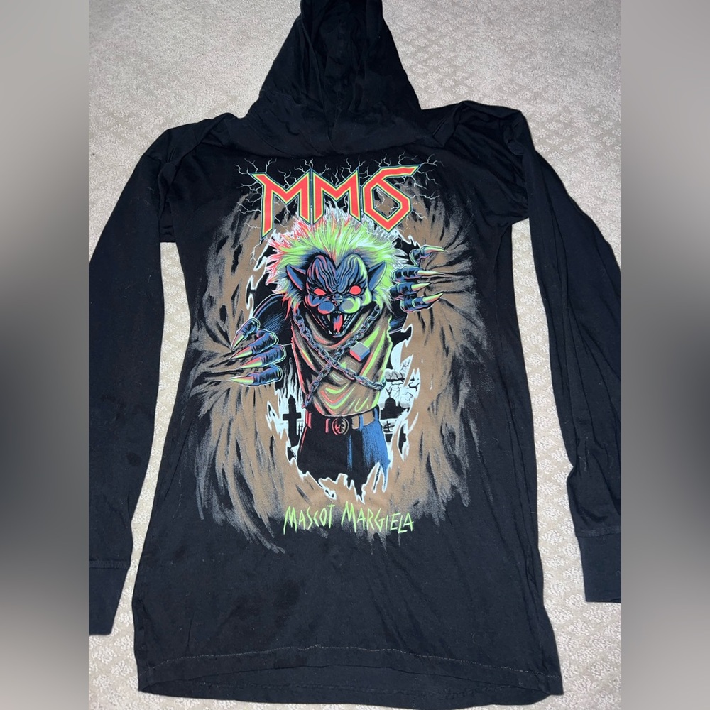 Maison Margiela MM6 Hooded Sweater (Turned Dress)